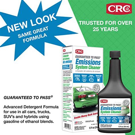 crc guaranteed to pass emissions test formula 2 bottle treatment|guaranteed to pass instructions.